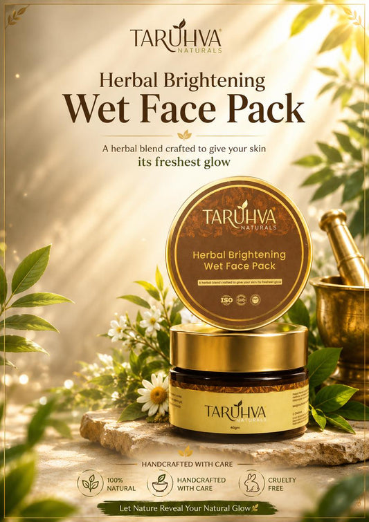 Herbal Brightening Wet Face Pack
